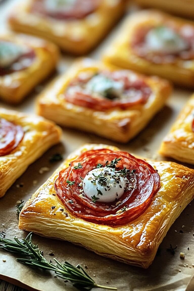 Christmas Puff Pastry Charcuterie Squares The Perfect Holiday Snack