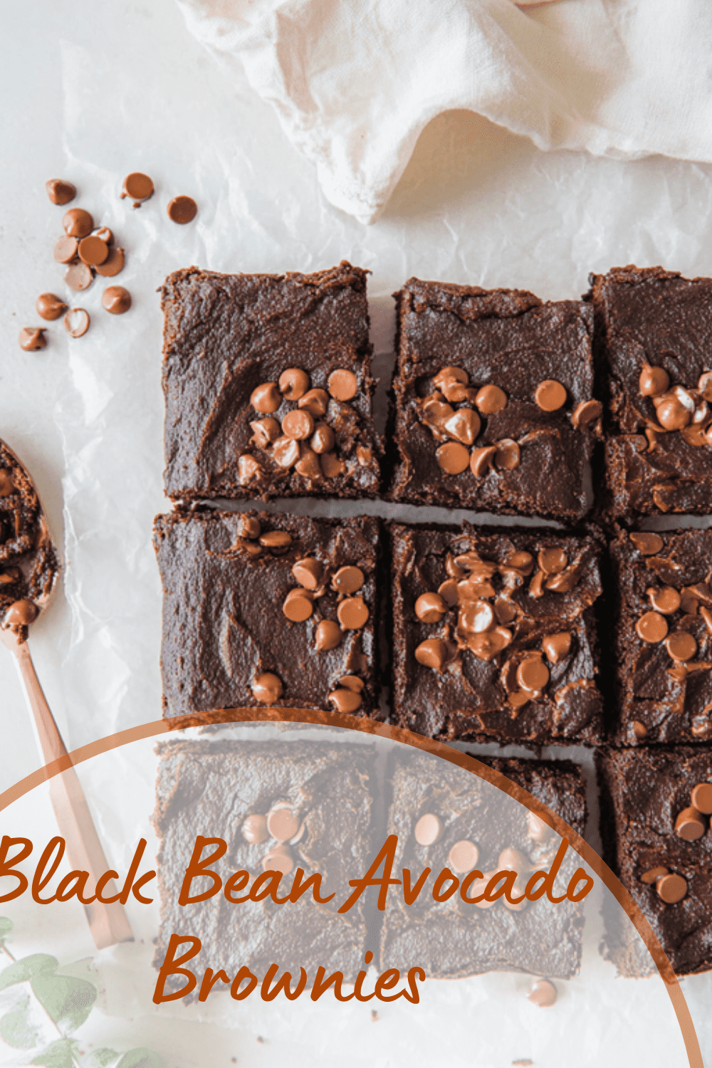 Black Bean Avocado Brownies