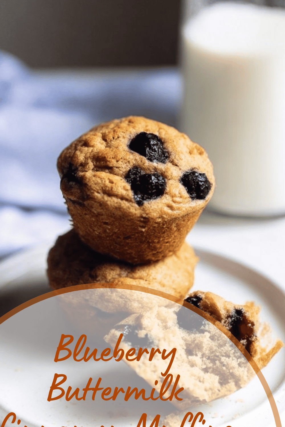 Blueberry Buttermilk Cinnamon Muffins