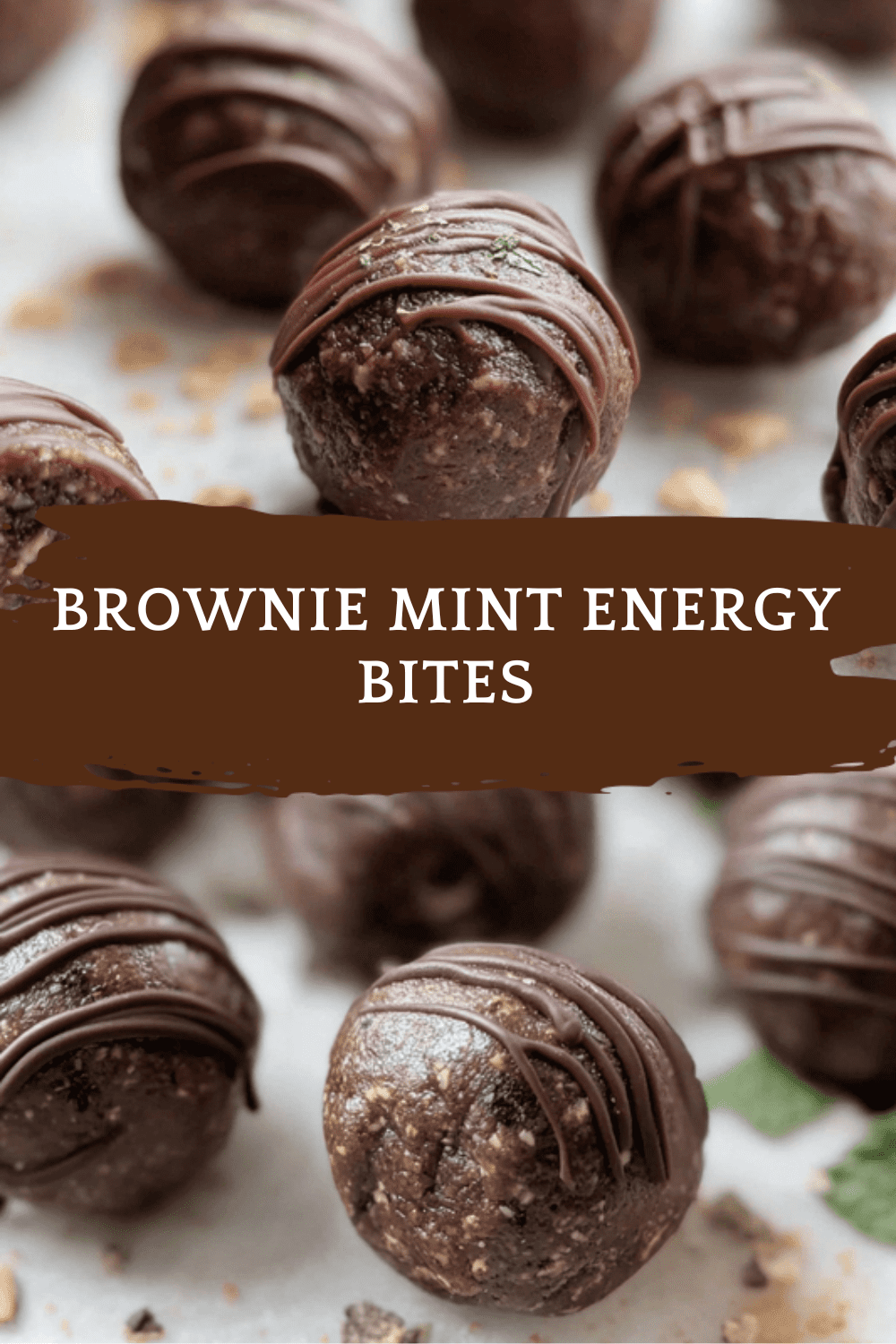 Brownie Mint Energy Bites