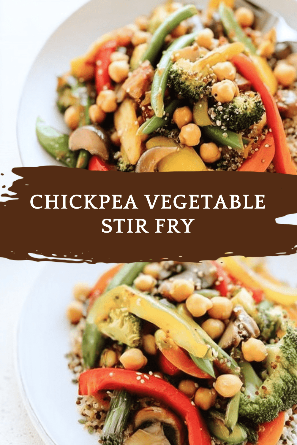 Chickpea Vegetable Stir Fry