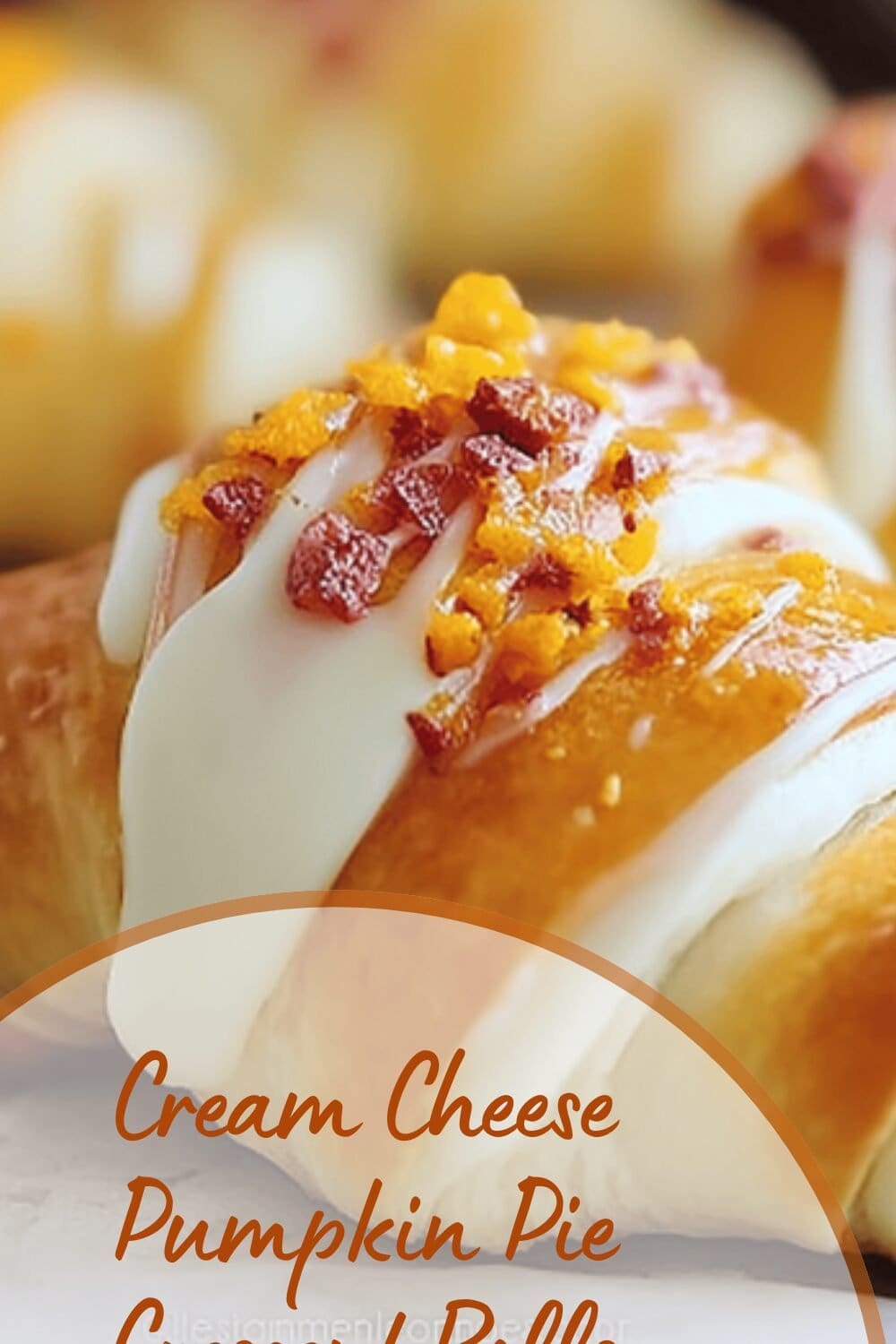 Cream Cheese Pumpkin Pie Crescent Rolls