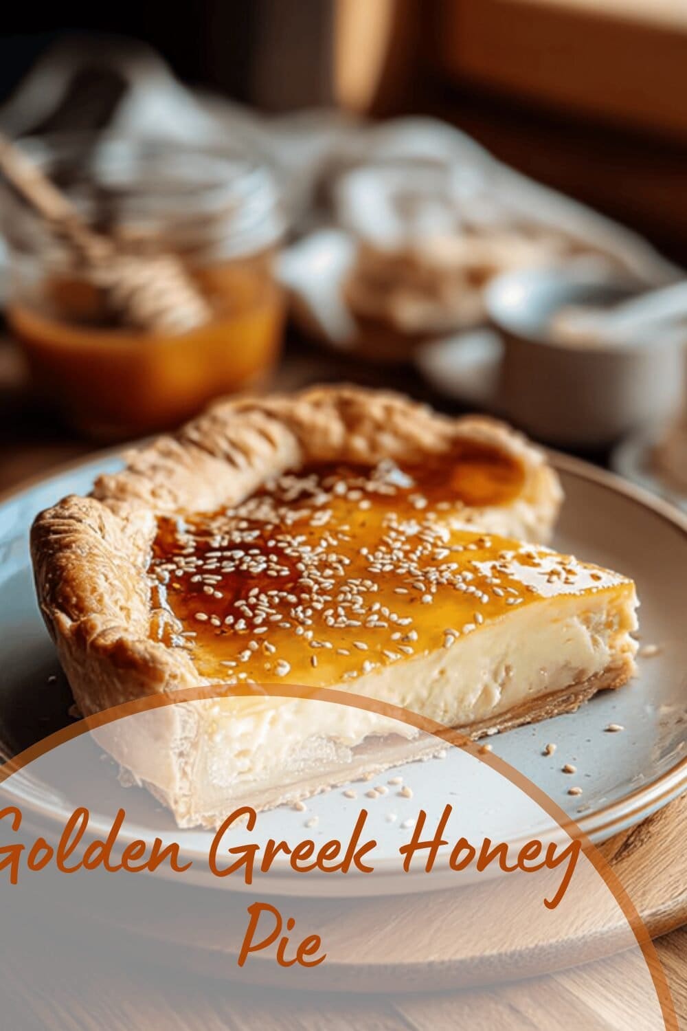 Golden Greek Honey Pie