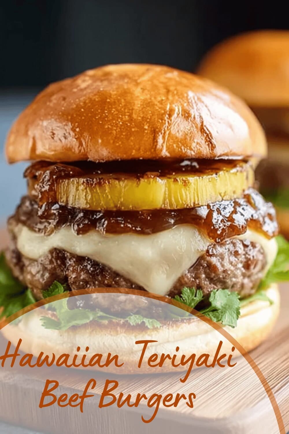 Hawaiian Teriyaki Beef Burgers