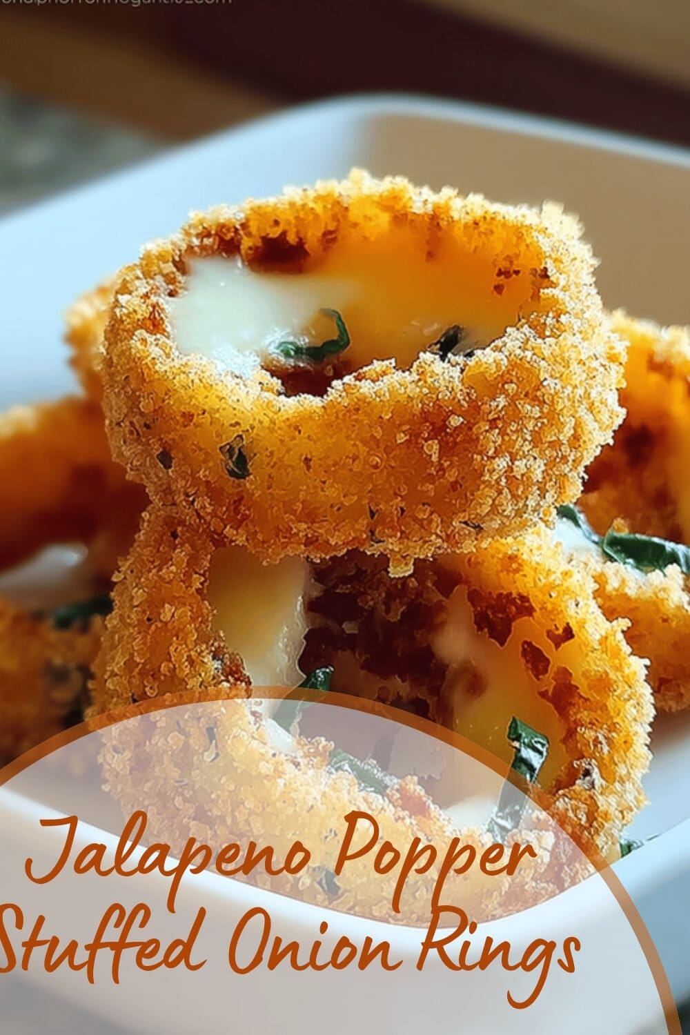 Jalapeno Popper Stuffed Onion Rings
