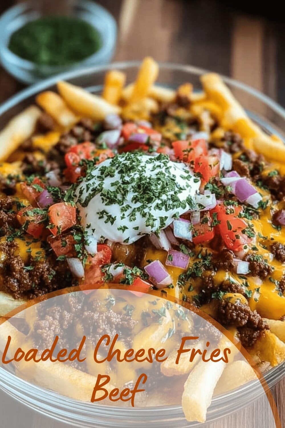 Loaded Cheese Fries Beef