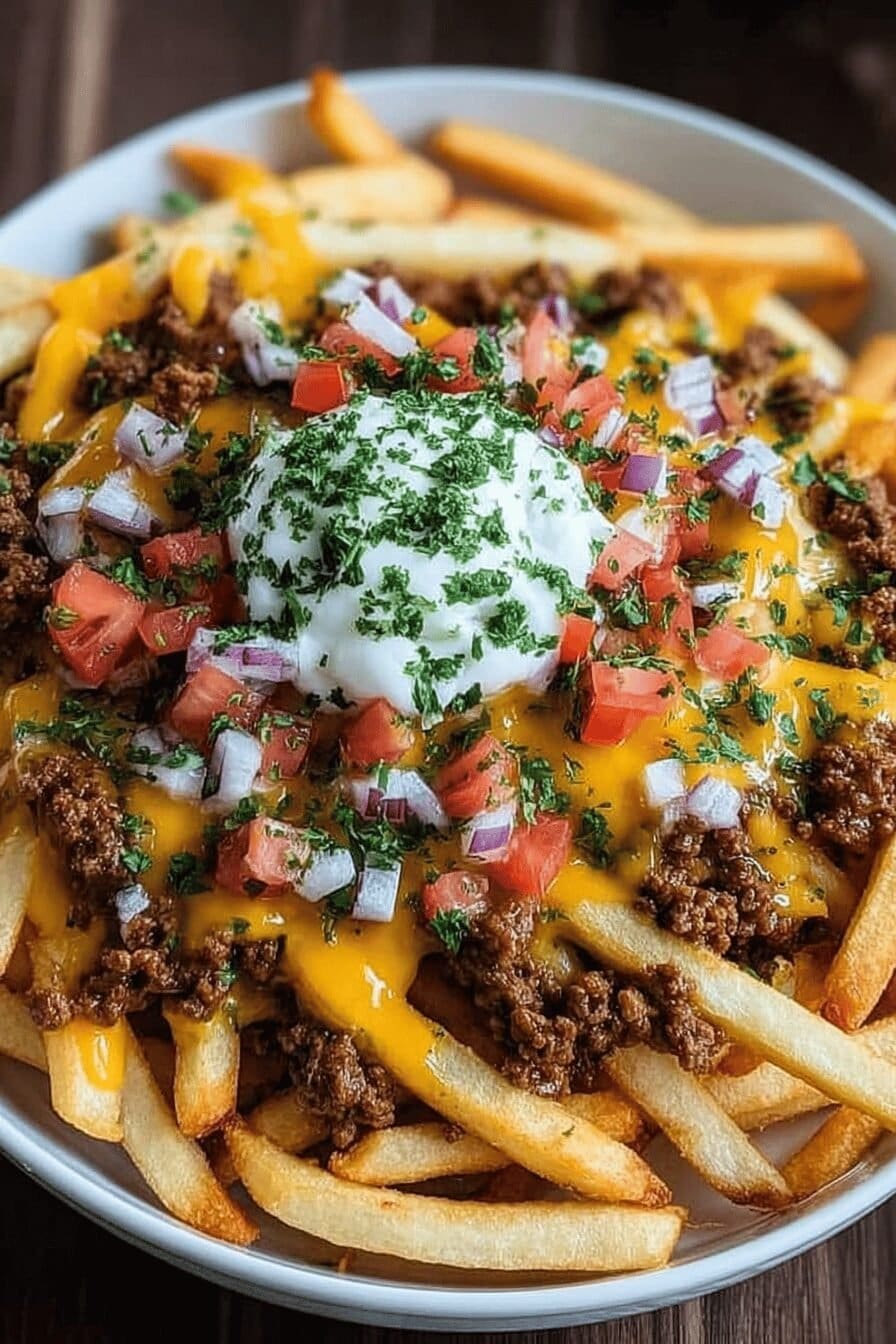 Loaded Cheese Fries Beef
