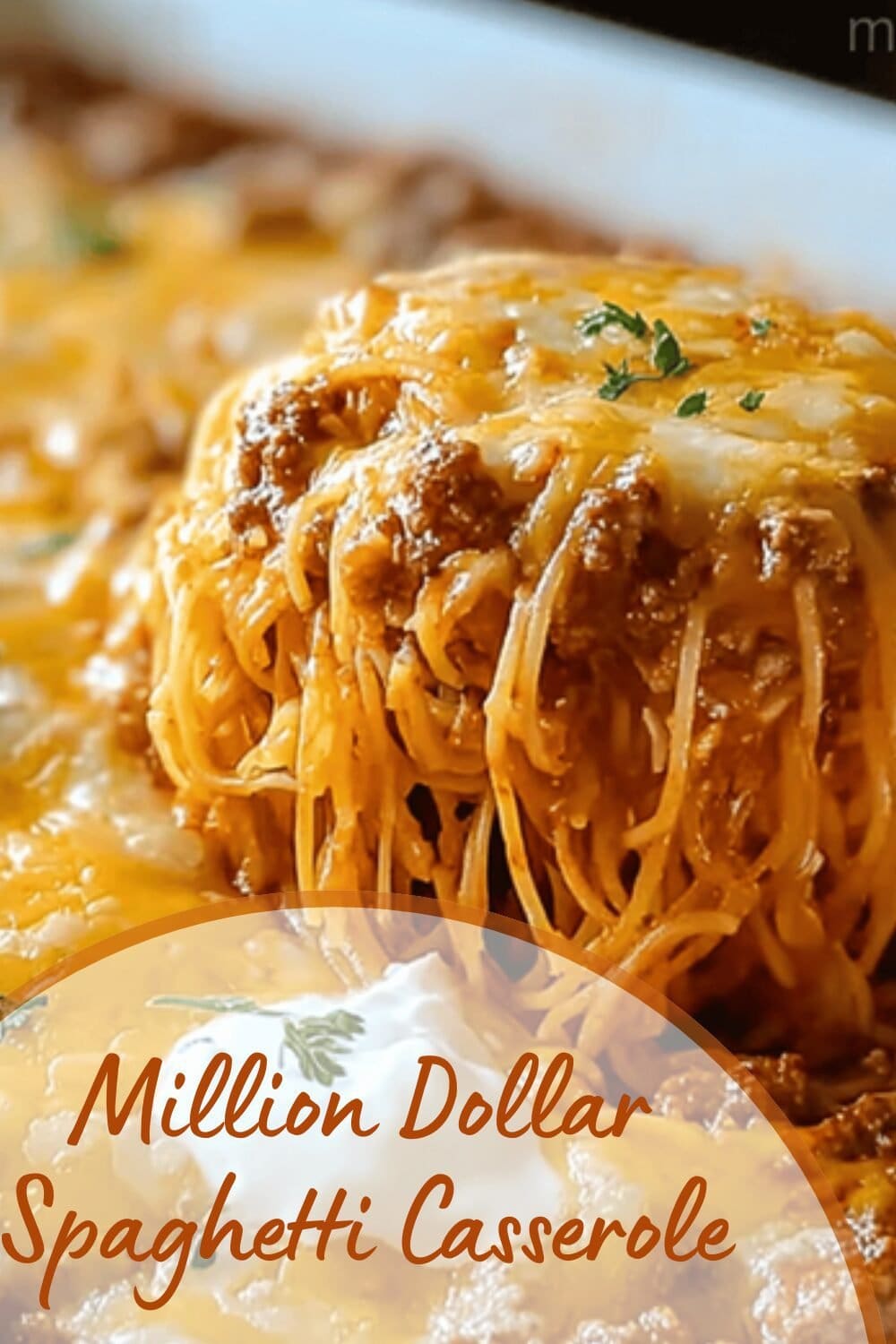 Million Dollar Spaghetti Casserole