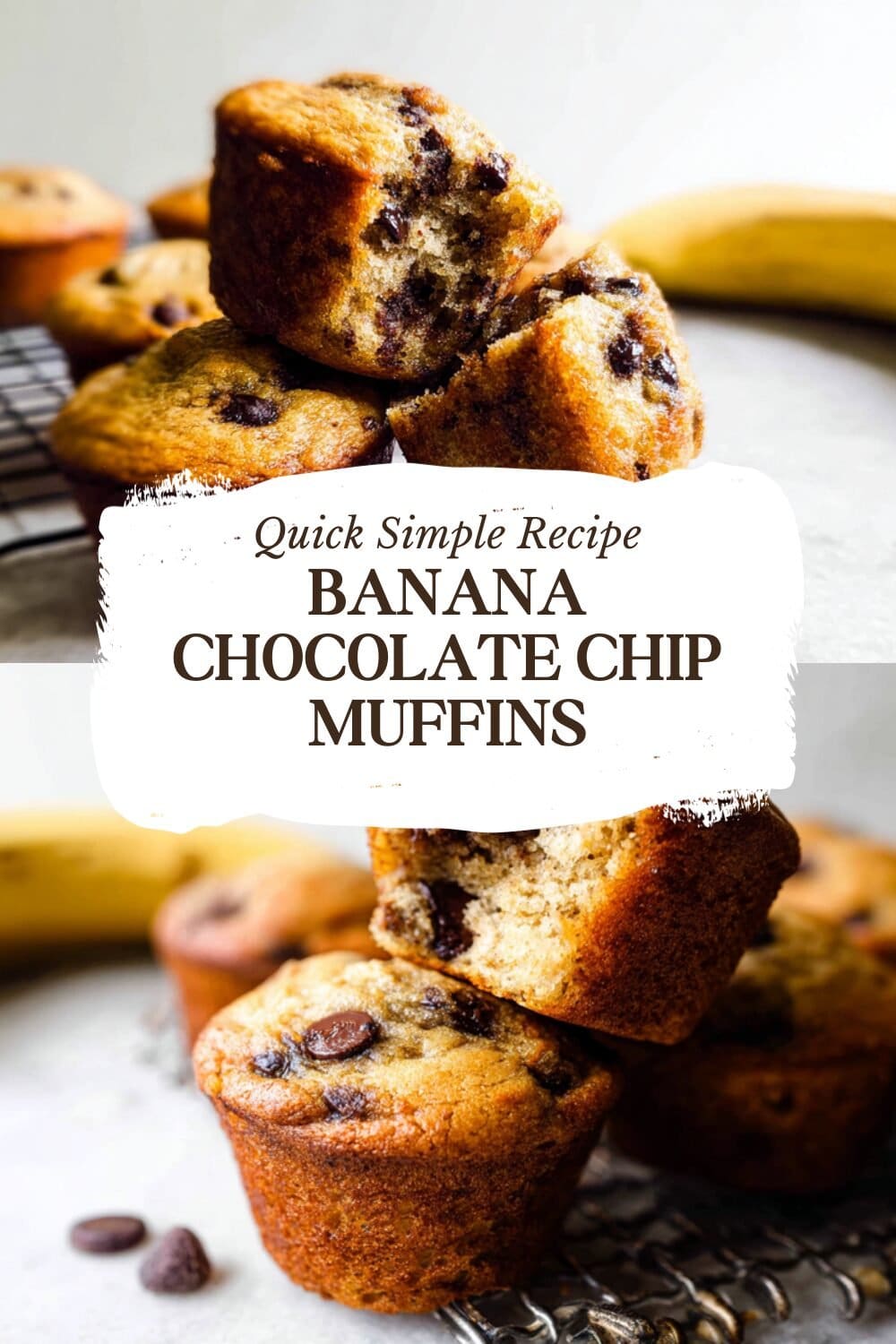 Banana Chocolate Chip Muffins