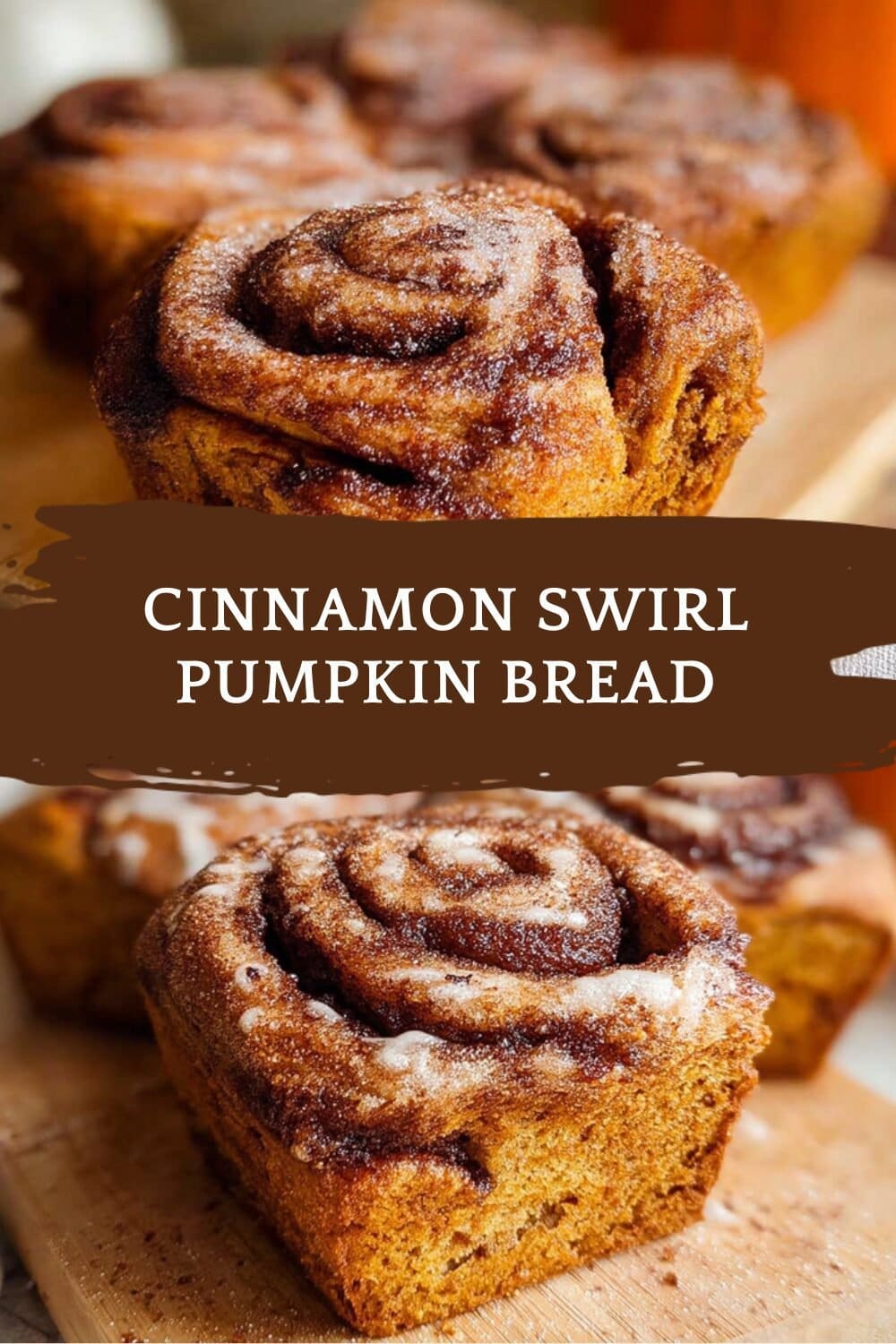 Cinnamon Swirl Pumpkin Bread