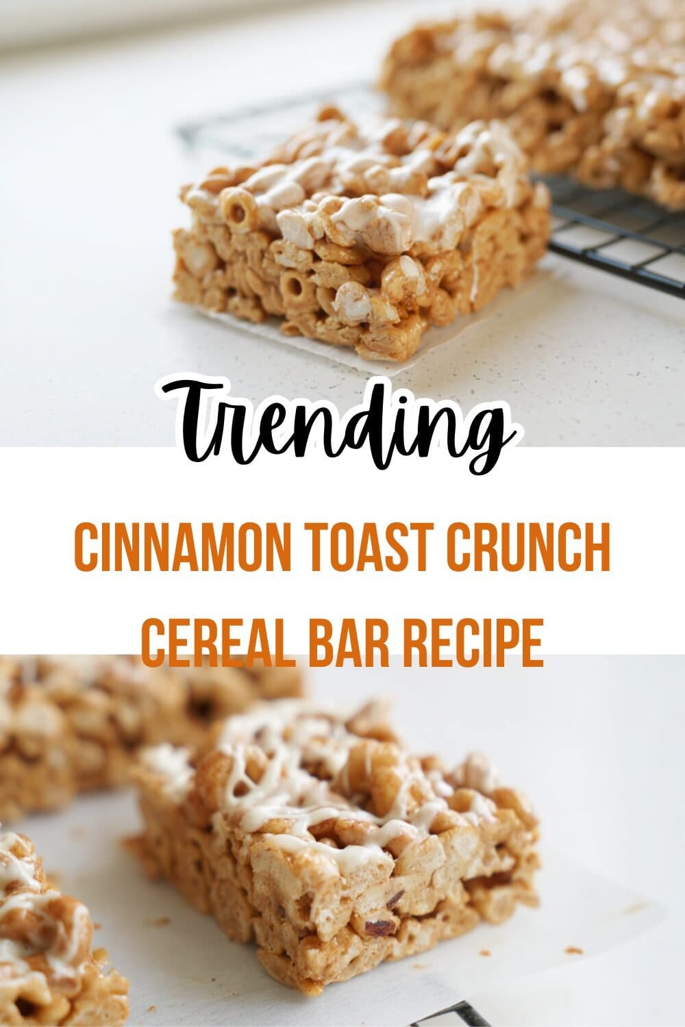 Cinnamon Toast Crunch Cereal Bar Recipe