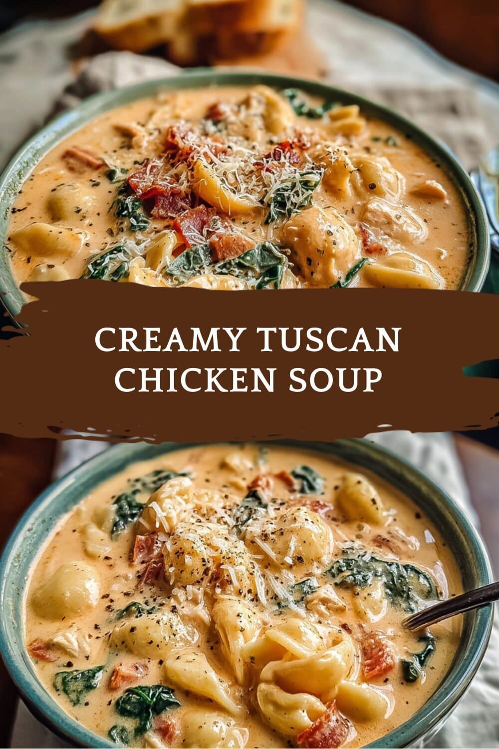 Creamy Tuscan Chicken Soup