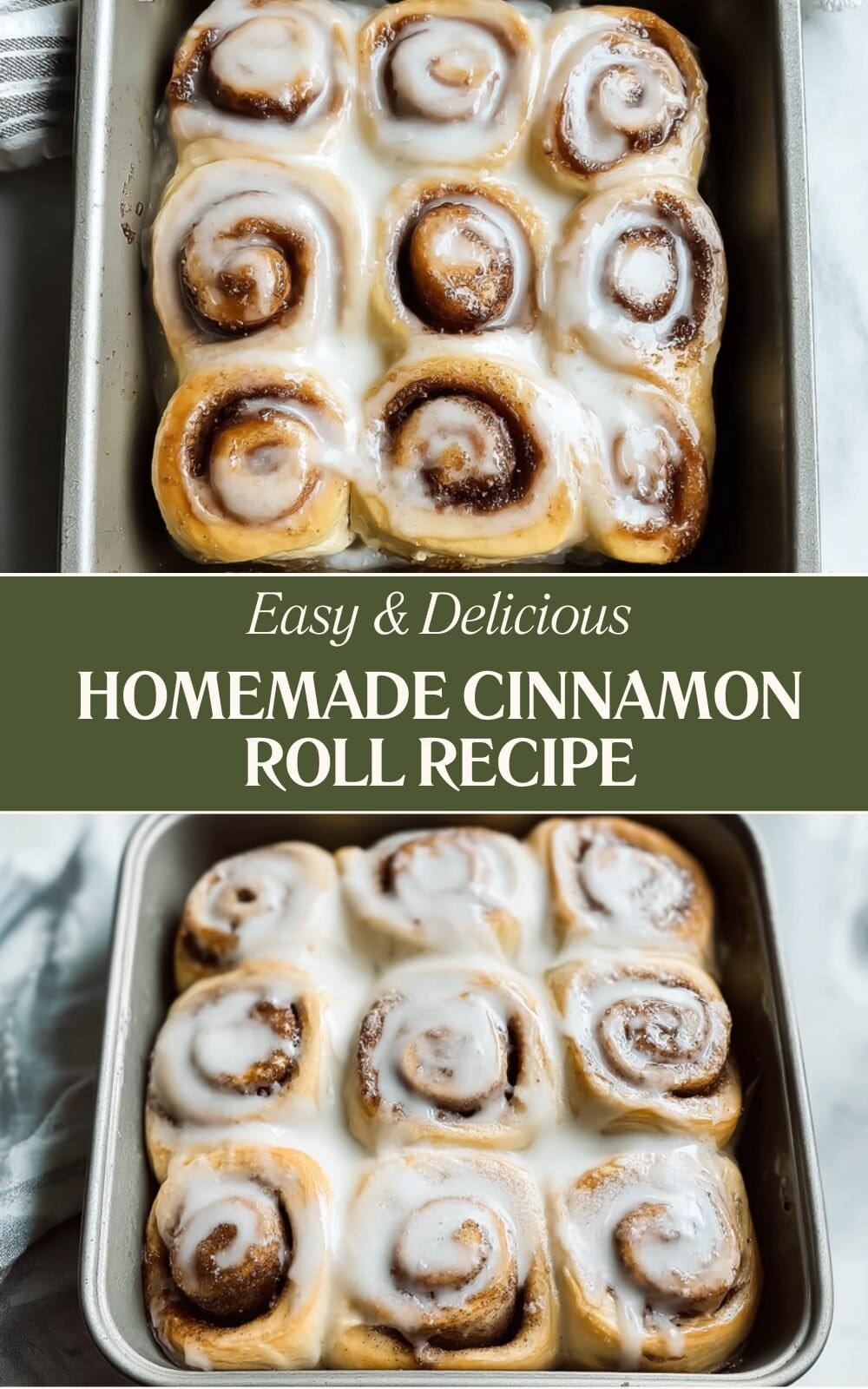 Homemade Cinnamon Roll Recipe