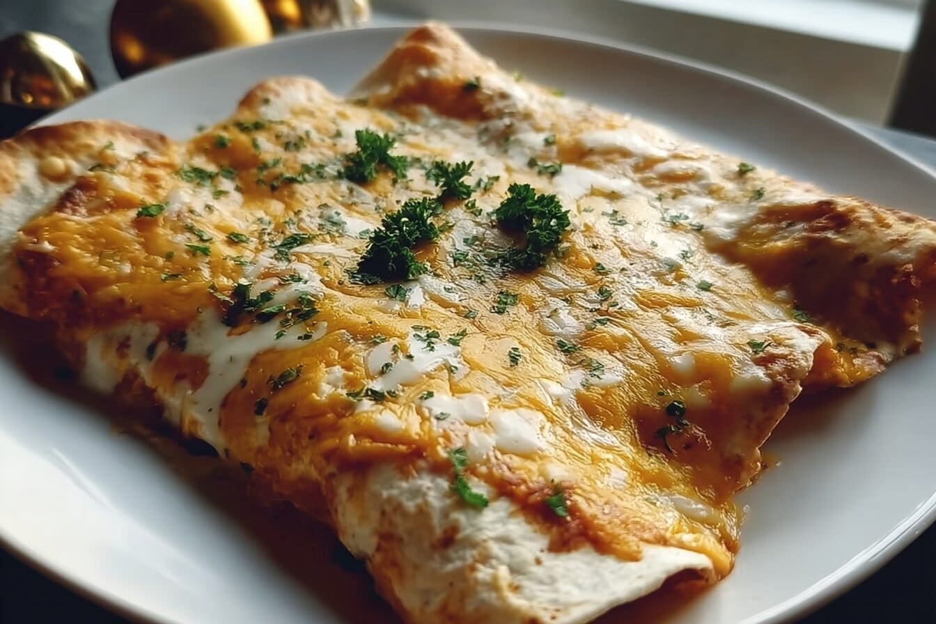 Cheesy Chicken Enchiladas