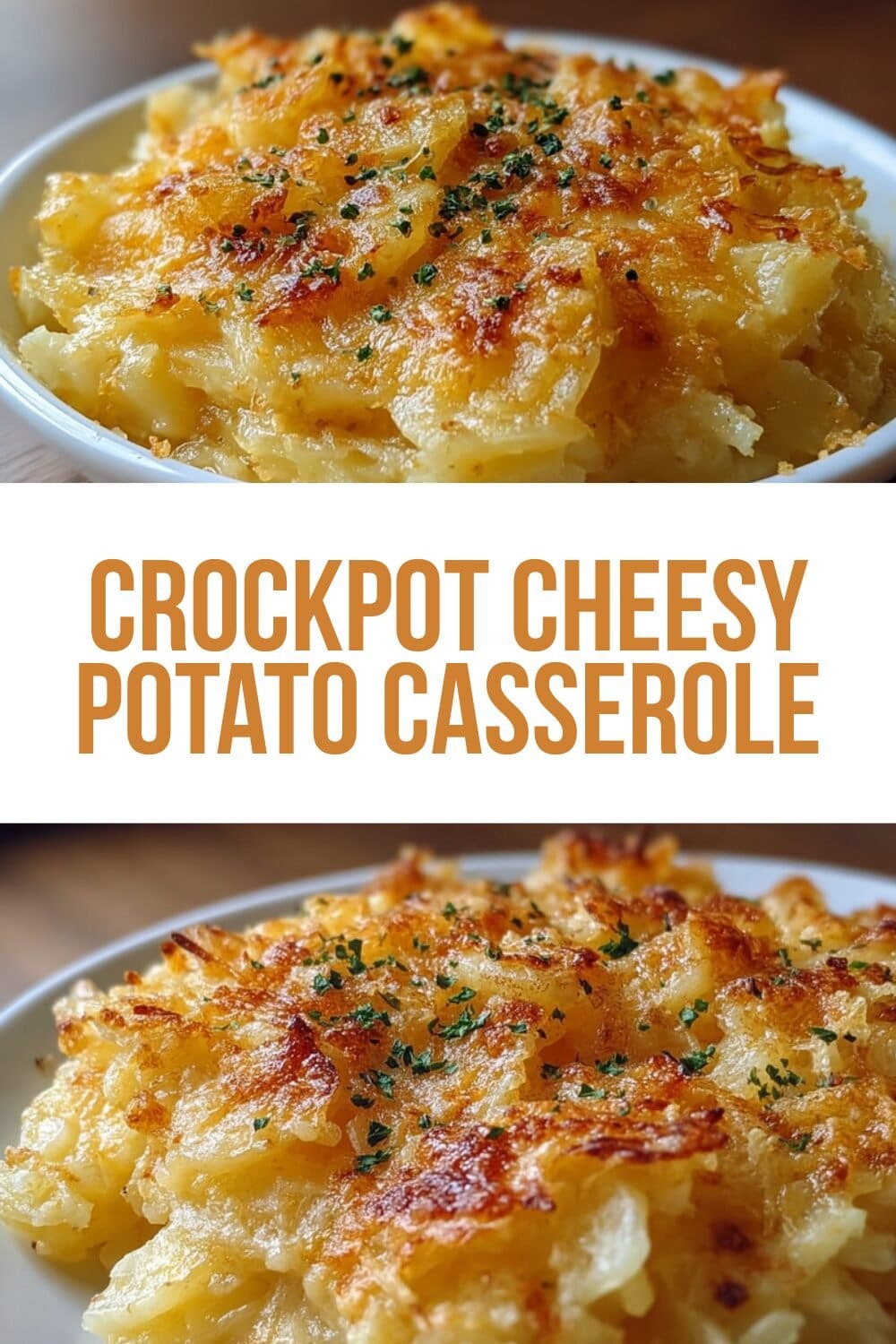 Crockpot Cheesy Potato Casserole
