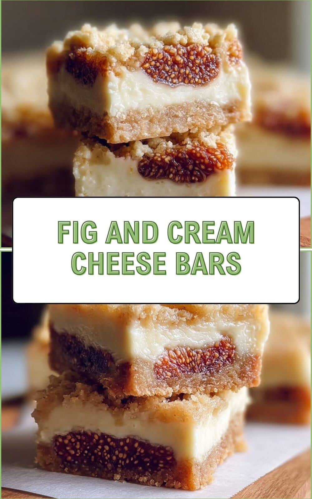 Fig And Cream Cheese Bars