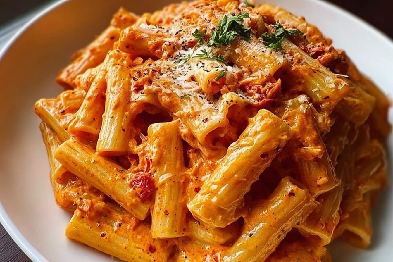 Gigi Hadids Spicy Pasta