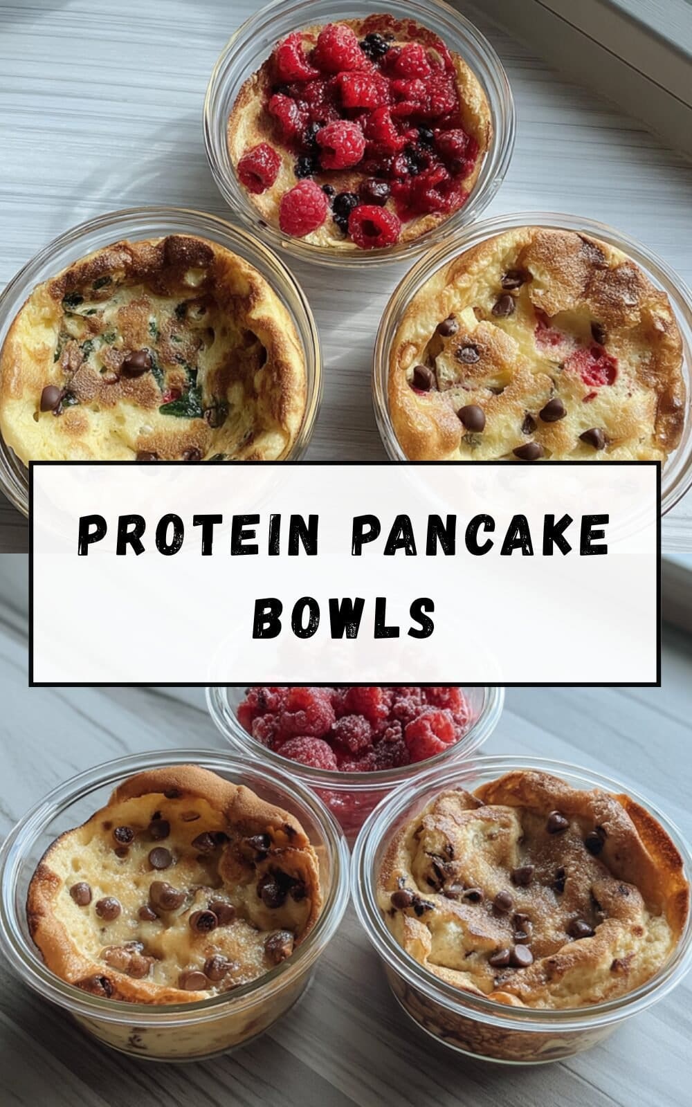 Protein Pancake Bowls