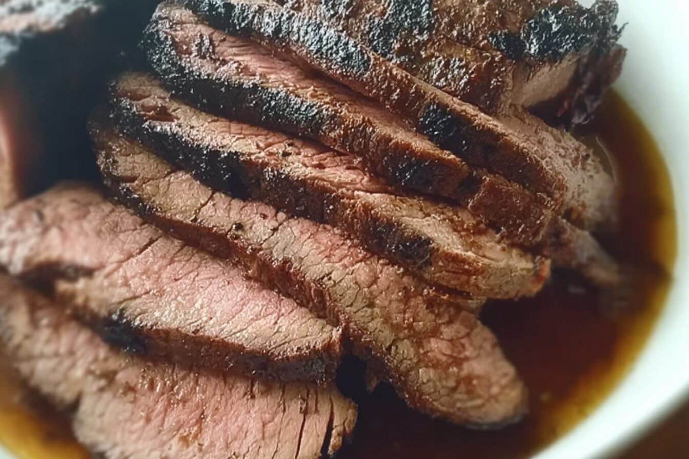 Slow Cooked Beef Loin Tri Tip Roast