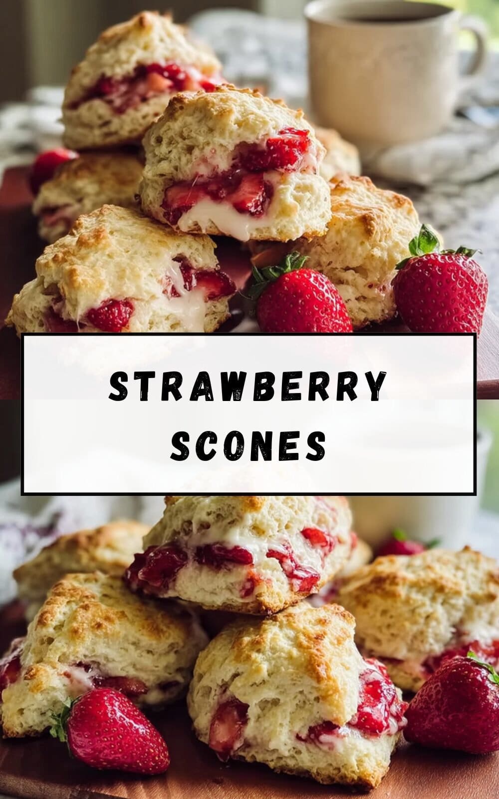 Strawberry Scones