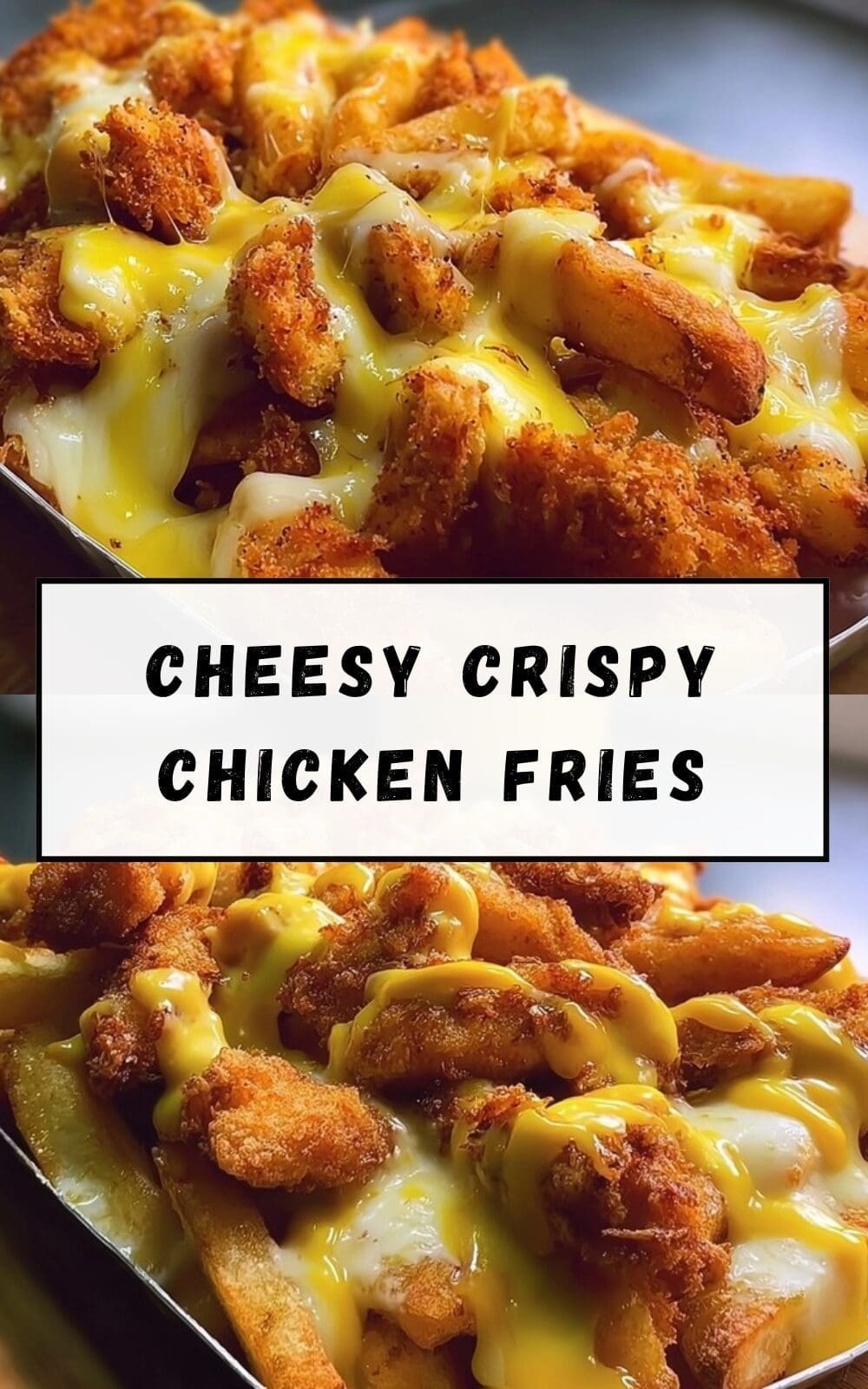 Cheesy Crispy Chicken Fries