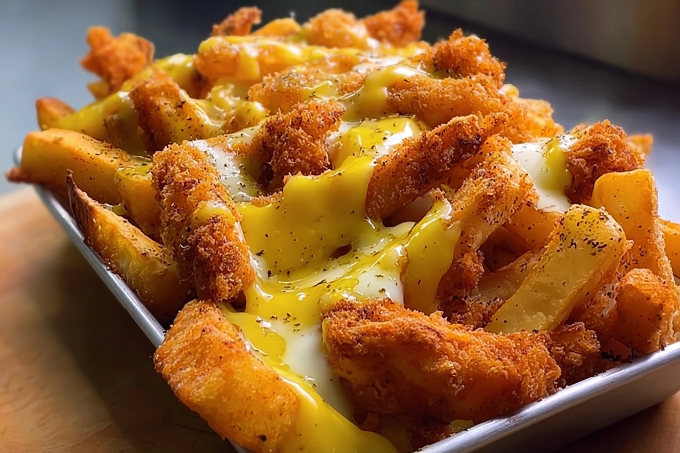 Cheesy Crispy Chicken Fries
