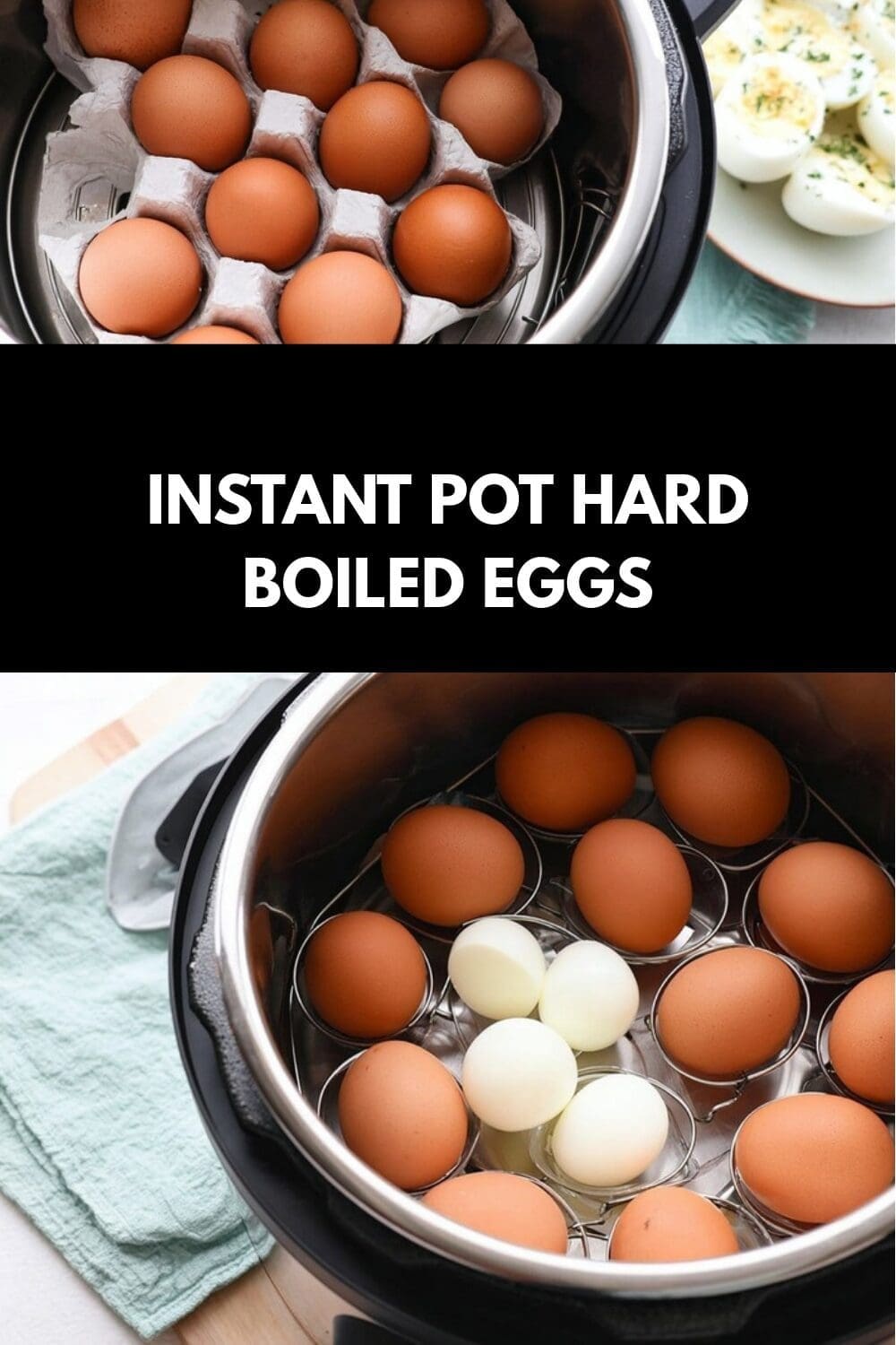Instant Pot Hard Boiled Eggs