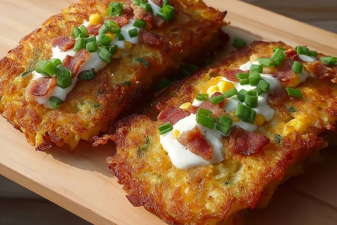 Loaded Hashbrown Patties
